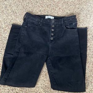 A&F Super Skinny Ankle Jeans